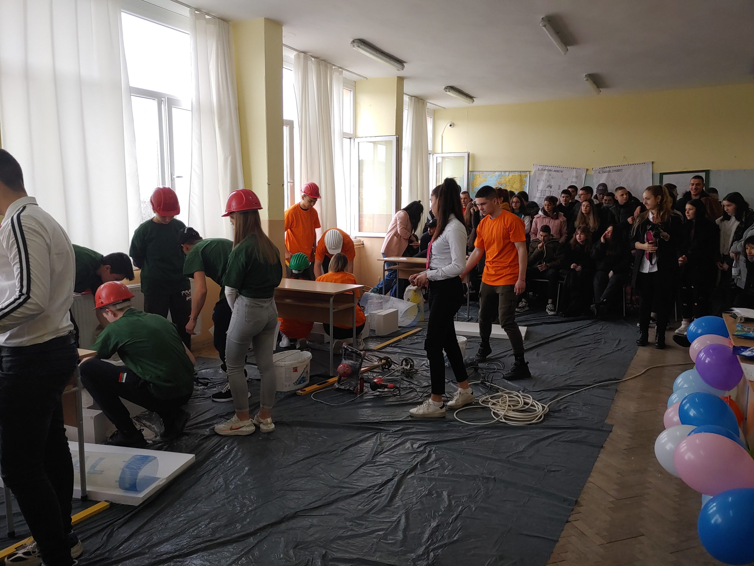 Седмица на строителството в ПГ „Иван Хаджиенов“ в Казанлък