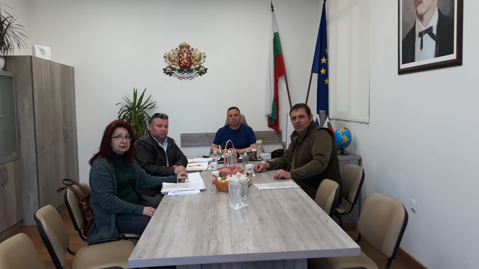 Кметът Иса Бесоолу и ДЛС "Мазалат" проведоха работна среща