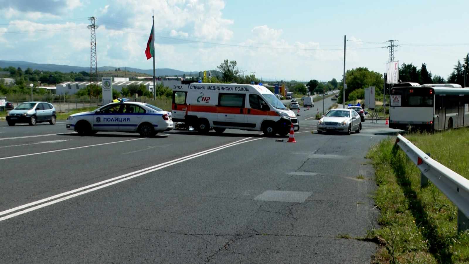 Моторист загина при катастрофа в Стара Загора