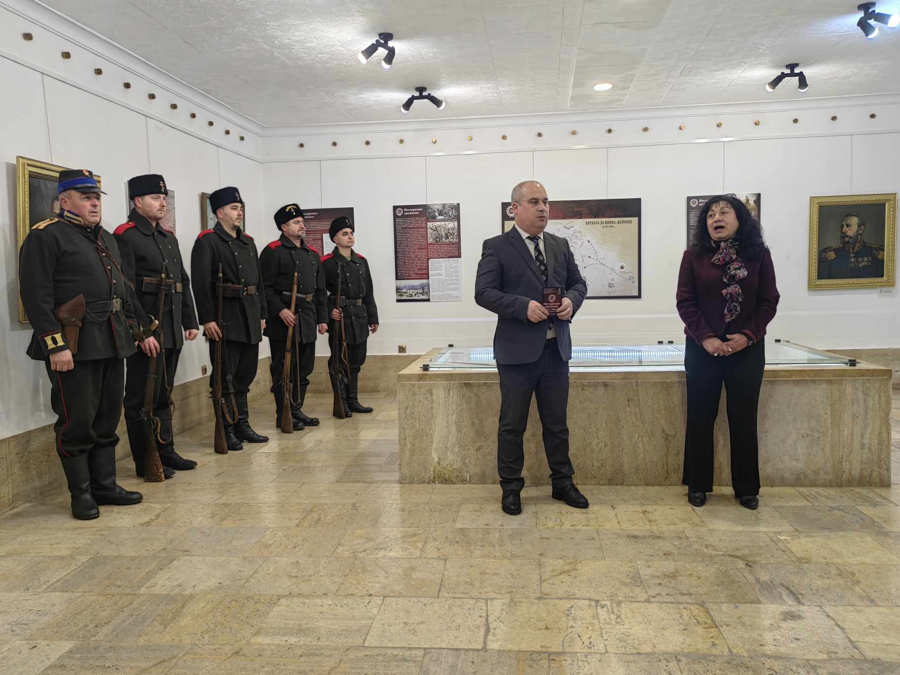 Изложбата "Последното сражение" представиха от НПМ "Шипка - Бузлуджа"
