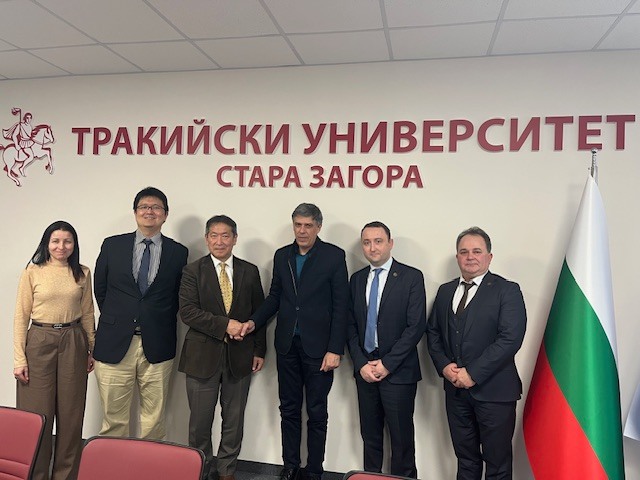 Тракийски университет и Yamagata University обсъждат нови възможности за съвместни магистърски програми